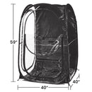 Weather Pod Under the Weather Polyester Chair Tent Pop-Up Tent 5 ft. H X 3 ft. W X 3 ft. L