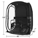 Weather Pod Under the Weather Polyester Chair Tent Pop-Up Tent 5 ft. H X 4 ft. W X 4 ft. L