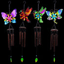 Alpine Multi-color Glass 38 in. Wind Chime, Pack of 12