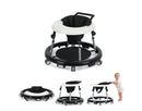 Adjustable Height Foldable Toddler Walker - Black