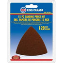 King Canada KW-4812 Sanding Paper Kit, 120 Grit