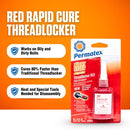 Permatex Right Stuff Red Threadlocker Gel 10 ml