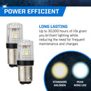 Peak LED Forward Lighting Miniature Automotive Bulb 1157