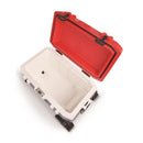 Trailmate Blue/Red/White 75 qt Roller Cooler