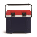 Trailmate Blue/Red/White 25 qt Cooler