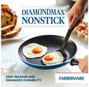 3-Piece Aluminum Nonstick Frying Pan Set - Blue