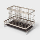 Top of Kitchen Sink Sponge Brush and Caddy Organizer