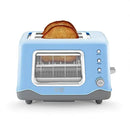 2-Slice Clear View Toaster - Blue Sky