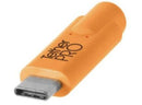 Tether Tools TetherPro USB Type-C Male to USB 3.0 Type-A Male Cable (15', Orange)