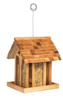Perky-Pet Wild Bird 3.5 lb Wood Mountain Chapel Bird Feeder 1 ports, Pack of 2