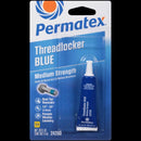 Permatex Medium Strength Threadlocker Liquid 0.2 oz, Pack of 6