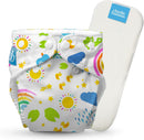 1 Pack - Reusable Cloth Diaper One Size