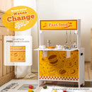 Wooden Kids Play Kitchen Set - DIY Stickers