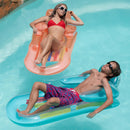 2 Pack Pool Lounger With Cup Holder - Inflatable Floats for Adults for Summer Party Favors