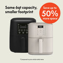 6Qt Slim Air Fryer - Oatmilk