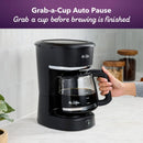 12-Cup Drip Coffee Maker - Black