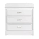 3-Drawer Dresser - White
