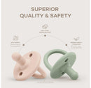 Baby Pacifier - Breast-Like Nipple Shape - 5 Pack - Silicone