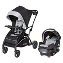 Sit N' Stand 5-in-1 Stroller Single Shopper Travel System - Moondust