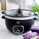 Healthy 6qt Slow Cooker Black