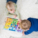 Natural Wood Latches Activity Board for Kids