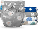 5 Pack - Reusable Cloth Diapers One Size