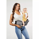 TushBaby Hip Seat Baby Carrier - Gray