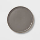 12pc Stoneware Tilley Dinnerware Set Bronze - Threshold™: Microwave & Dishwasher Safe, Service for 4, Solid Pattern