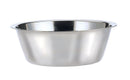 HiLo Silver Plain Stainless Steel 5 qt Pet Dish For Dogs