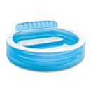 Round Inflatable Above Ground Family Lounge Outdoor Pool