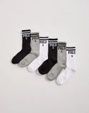 Polo Ralph Lauren Ribbed Sport Crew Socks 6-Pack