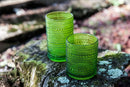 13oz 6pk Glass Ice Beverage Glasses - Purple