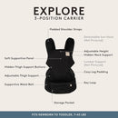 Multi-Position Baby Carrier - Black