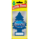 Little Trees New Car Scent Scent Car Air Freshener Solid 3 pk, Pack of 8
