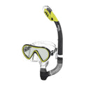 Adult Expedition Mask & Snorkel Set - Lime/Black