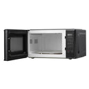 1.1 Cu Ft Black Countertop Microwave Oven