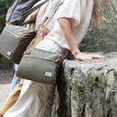 Anti-Theft Crossbody Bag - Gray