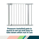 Pressure Mounted Baby Gate - Grey