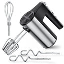 5 Speed Electric Hand Mixer - Black and Silver
