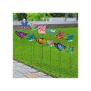 Exhart WindyWings Assorted Plastic 16 in. H X 4 in. W Planter Stake, Pack of 24