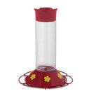 Perky-Pet Hummingbird 30 oz Glass/Plastic Nectar Bird Feeder 6 ports, Pack of 2