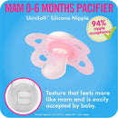 Original Matte Pacifier (2 pack, 1 Sterilizing Pacifier Case)