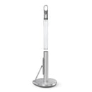 Standing Paper Towel Holder with Spray Pump - Brushed Stainless Steel