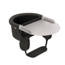 Hook-On High Chair with Attachable Silicone Tray - Black