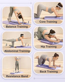 Multi-Purpose Foldable Pilates Reformer Board - 5 in 1