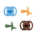 Ultra-Light Stay Put Silicone Pacifier 18-36 Months - Blue & Green - 4pk: BPA-Free