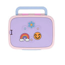 Lunch Box with Quick Fill Lid, Assorted Colours, 3.6-Cups - Pink