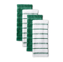 KitchenAid 4-Pack Cotton Albany Kitchen Towels - Green