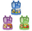 3pk Bento Lunch Box Set - Blue/Green/Purple