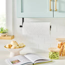 Adhesive Under-Cabinet Paper Towel Holder - Black
